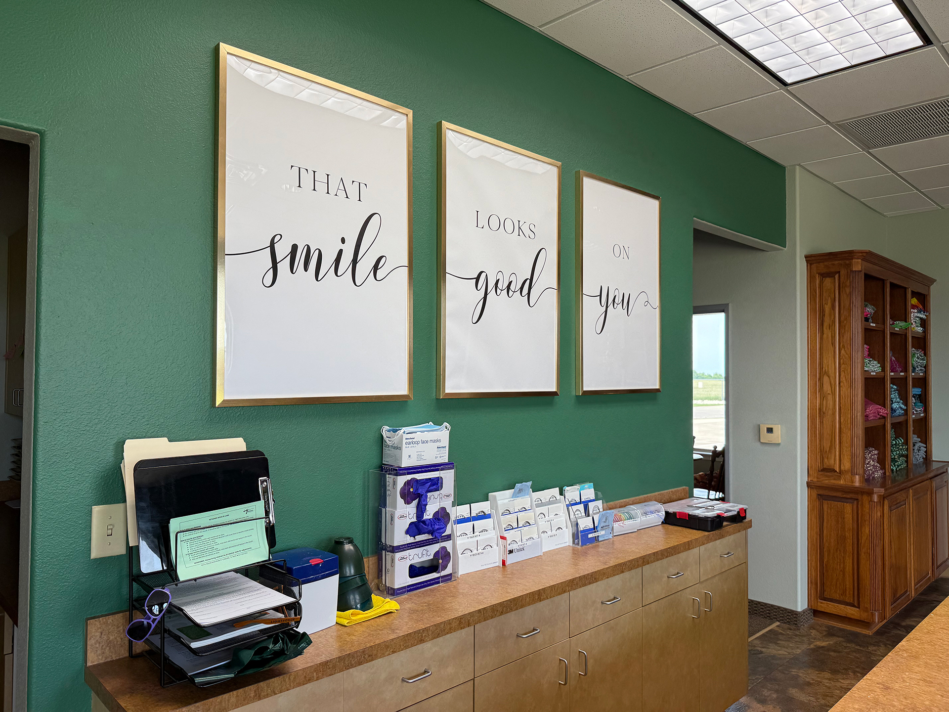 Tennison Orthodontics Office Reception Area