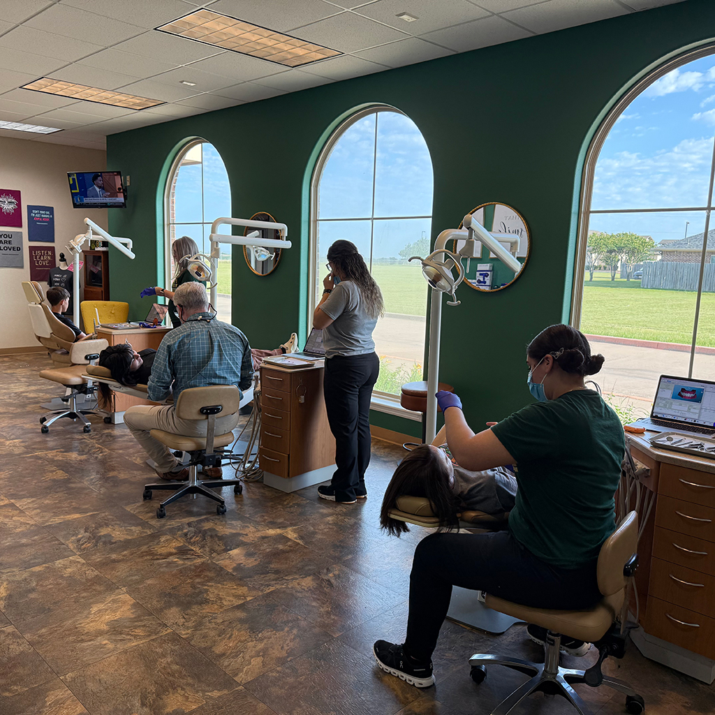 Inside Tennison Orthodontics Office