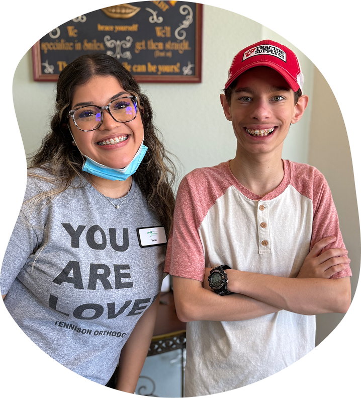 Smiling Tennison Staff Member With Patient